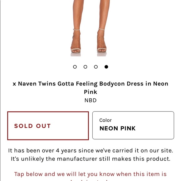 X naven twins I gotta feeling strapless bodycon - Picture 4 of 7